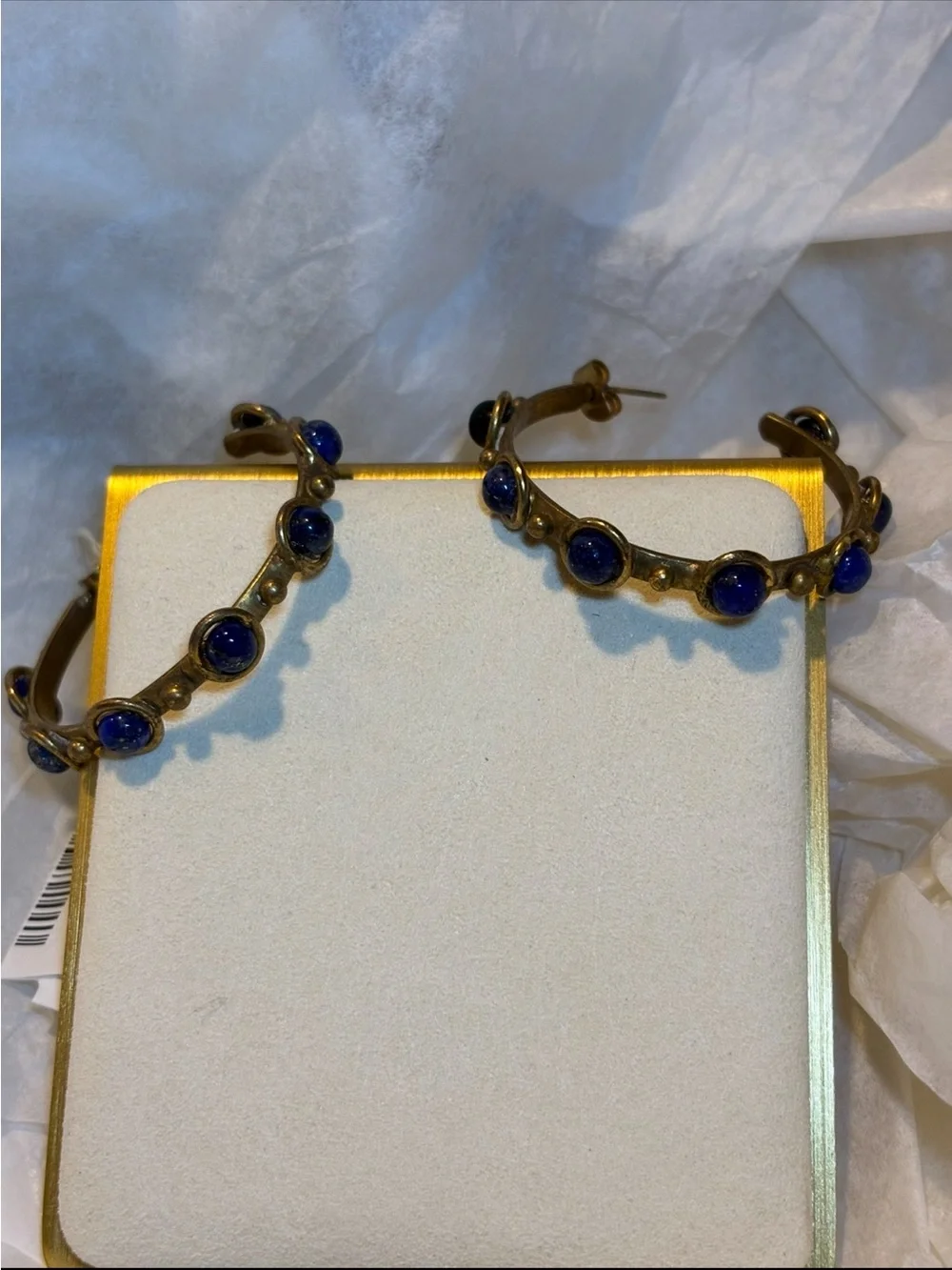 Sylvia Toledano petite candy 22k gold plated hoop earrings